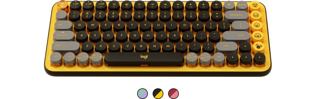 logitech pop keys yellow 1 opt